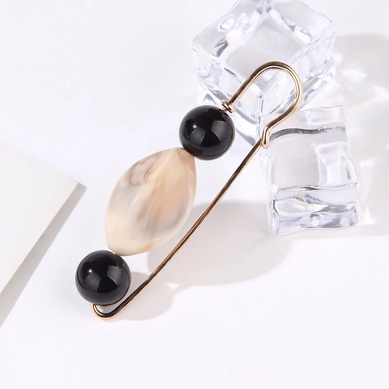 Женская Брошь модная перламутровая брошь безопасная булавка винтажные Броши для