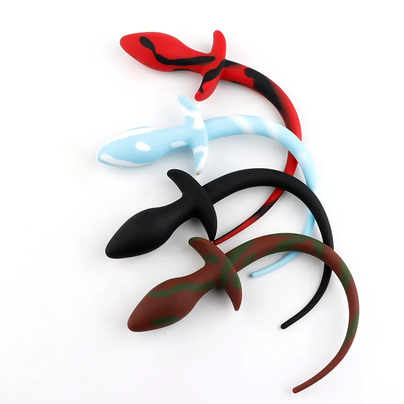 Анальные игрушки Анальная пробка массажер простаты силиконовая расширитель