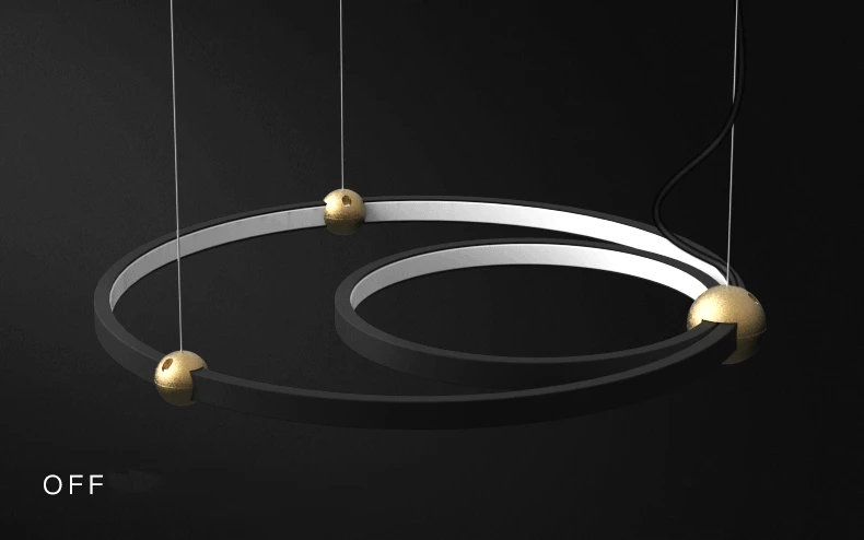 구매 Moderen Pendant Lights Industrial Circle Led Lamps Nordic Hanglamp Bar Coffee Restaurant Round Ring Star Hanglamp Lustre Fixture