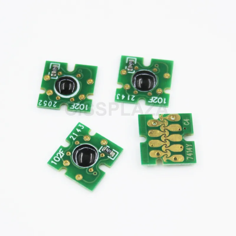 CISSPLAZA 4 набора/16 шт T7411 -T7414 чип чернильного бака для Epson SureColor F6000 F6070 F6200 F6270 F7000 F7070 F7100
