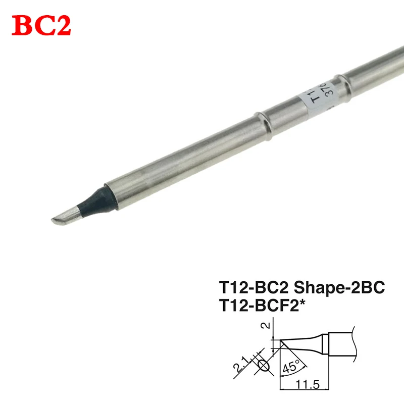 Высококлассный Φ BC2 ILS JL02 KU наконечник для пайки 951 952 используется паяльной