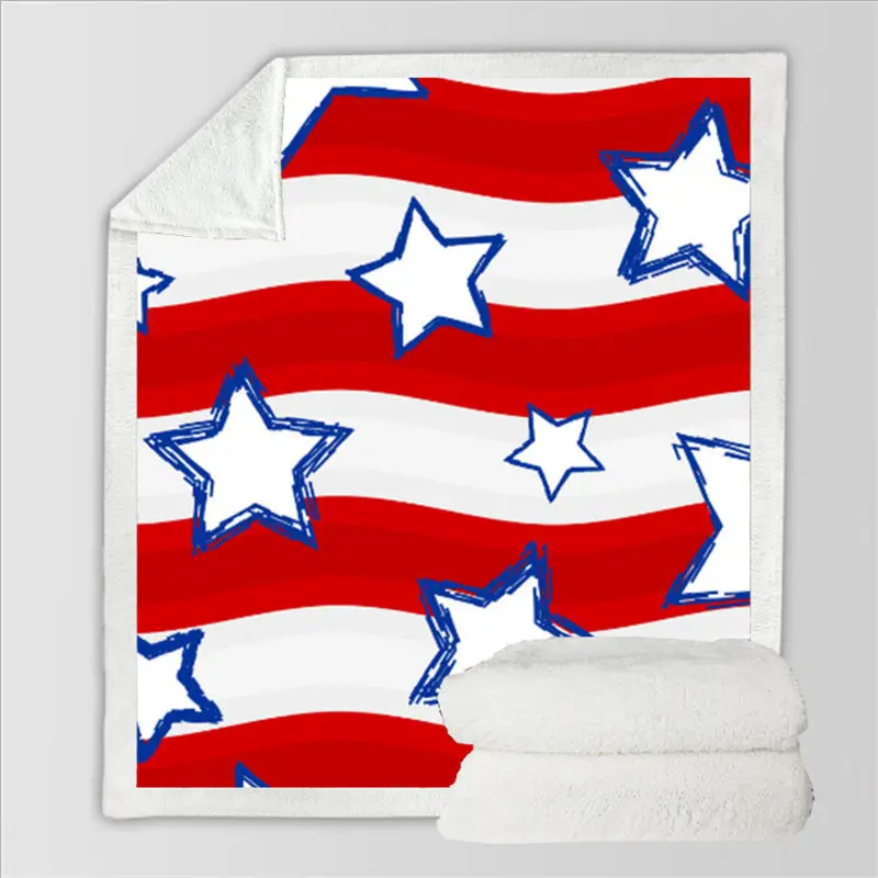 Рождественские украшения для дома с капюшоном одеяло Пляжный Пейзаж узор хлопок