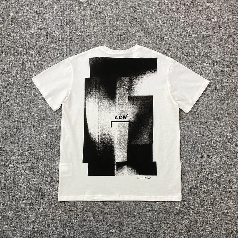 

A COLD WALL* Painted T-shirt Men Women 1:1 Best Quality Graffiti Graghic Print A COLD WALL Tee ACW Tops t shirts men