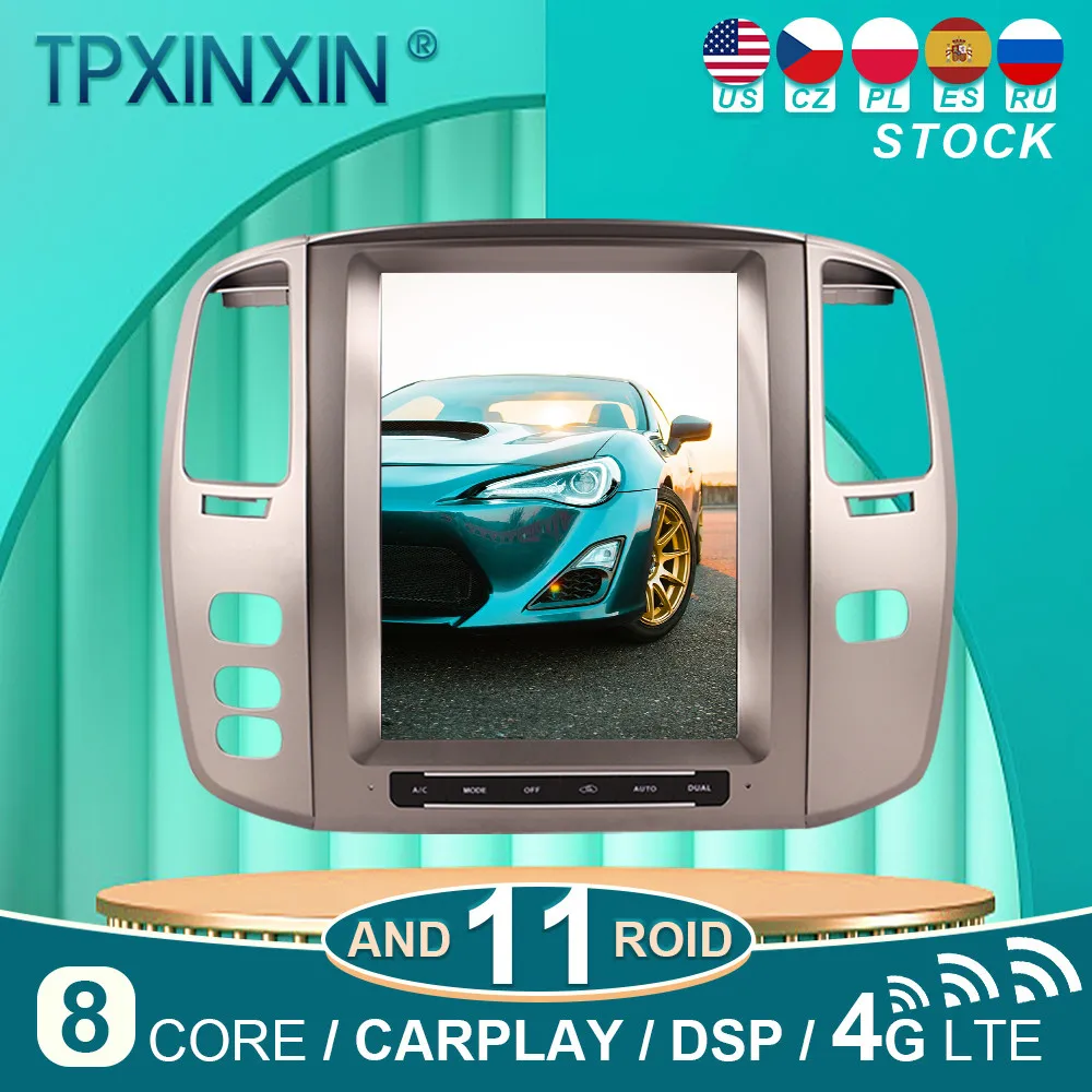 

For Lexus LX470 2002-2007 Android 11 Car Stereo Radio with Screen Tesla Radio Player Car GPS Navigation Head Unit