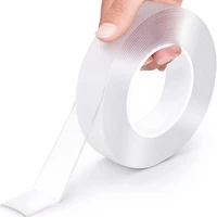 135m nano tape double sided tape transparent reusable waterproof adhesive tapes cleanable home kitchen bathroom supplies tapes