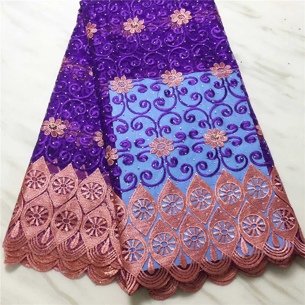 Новейшее Сетчатое кружево тюль сетчатая ткань 2020 высокое качество Африканское