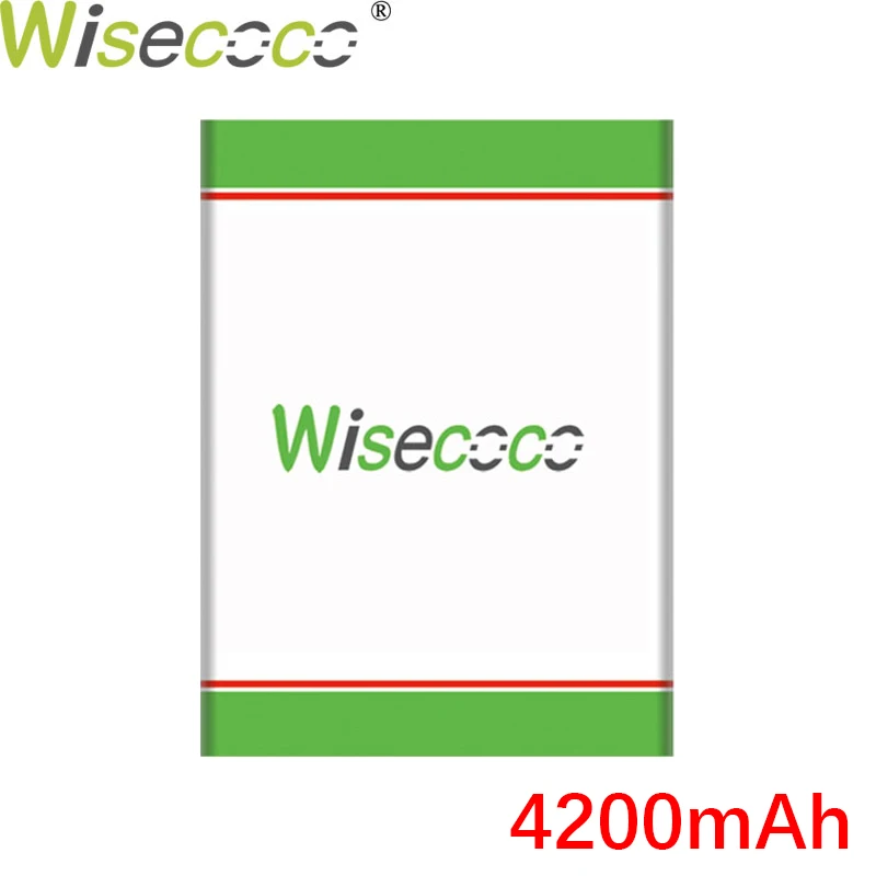 WISECOCO 4200 мАч батарея для HOMTOM HT7 HT 7 Pro мобильный телефон новейшее производство высокое качество батарея+ номер отслеживания