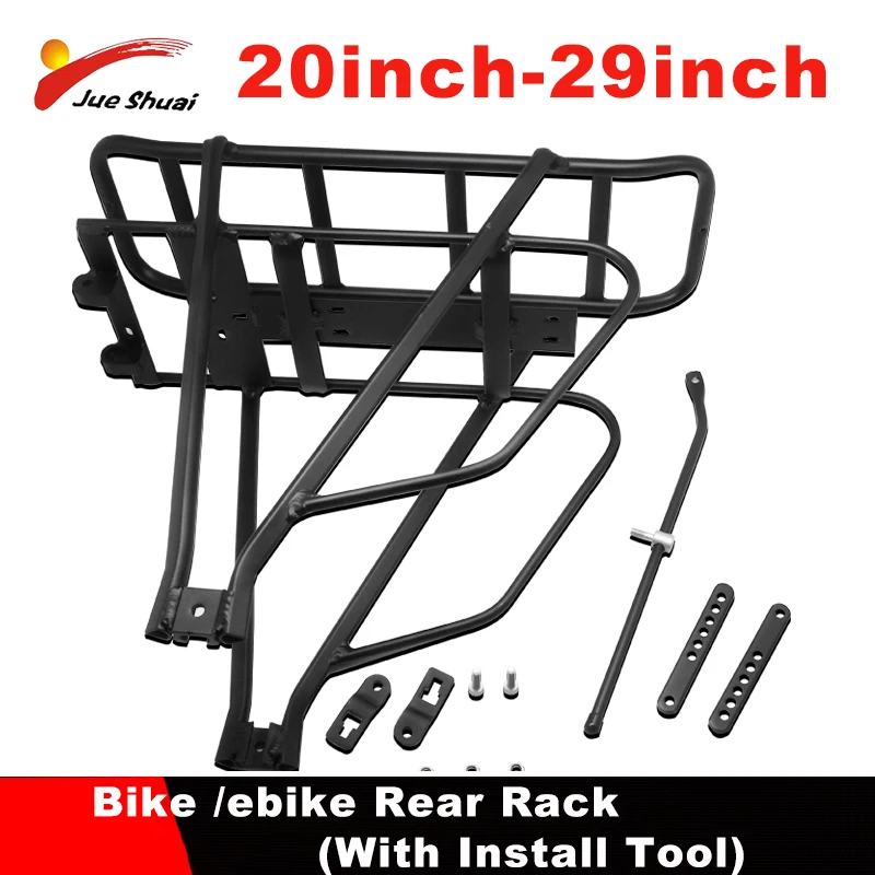 

Alloy Bicycle Racks MTB Aluminum Bike Carrier Rear Luggage Rack Shelf Bracket Cycling Rack Carrier Panniers Bag Bicycle Parts
