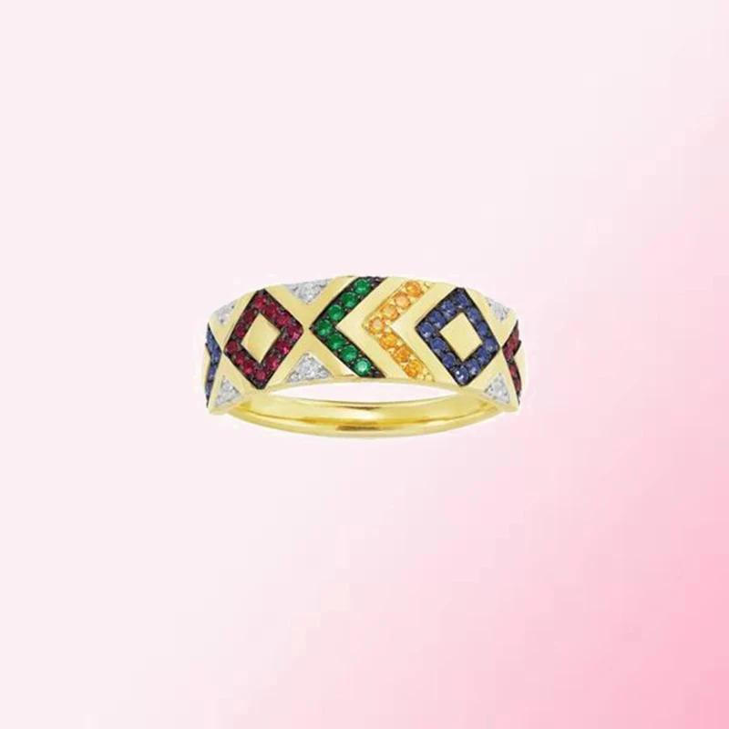 

1:1 Make 925 Sterling Silver Custom Tribal Culture Fashion Personality Ring