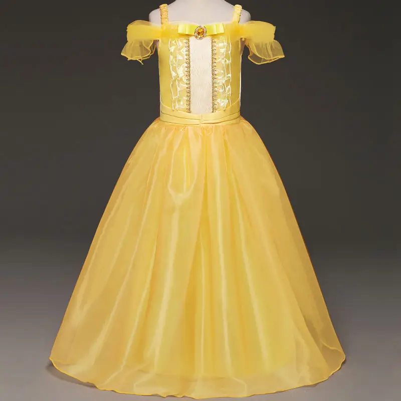 

2021 Girl Clothing Children Summer Dress Frozen Birthday Party Elsa Dress Summer Dress Kids Children Kid Child Clothes Girls