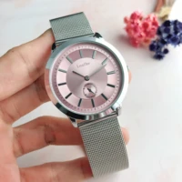 fashion quartz watch stainless steel material womens watches