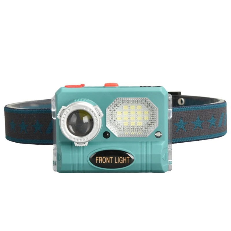 

831C Head Lamp Waterproof Lightweight 90 Degree Adjustable LED 6 Modes Head Lights