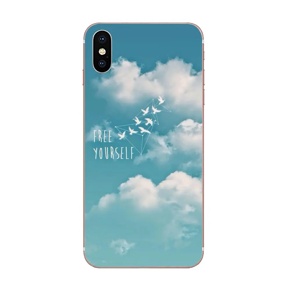 Мягкие чехлы из ТПУ для Xiaomi Redmi Note 2 3 3S 4 4A 4X5 5A 6 6A Pro Plus White Cloud On Blue Sky | Мобильные