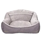 Водонепроницаемый лежак для домашних животных с высокой спинкой, Термальная кровать для собак, лежак для собак, осенне-зимнее гнездо