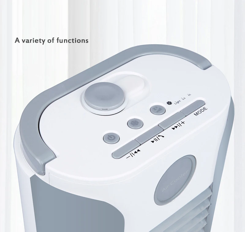 

Multi-function Air Conditioner Fan With FM Bluetooth USB Charging Portable Home Refrigerator Air Conditioner Fan Home Office