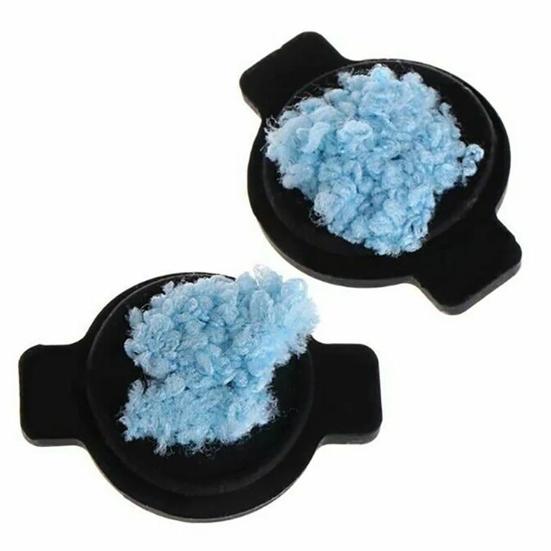 10 Pcs Wick Caps Replacement Mopping Cloth Water Cap Vacuum Cleaner Parts for IRobot Braava 320 380 Mint 5200C | Бытовая техника
