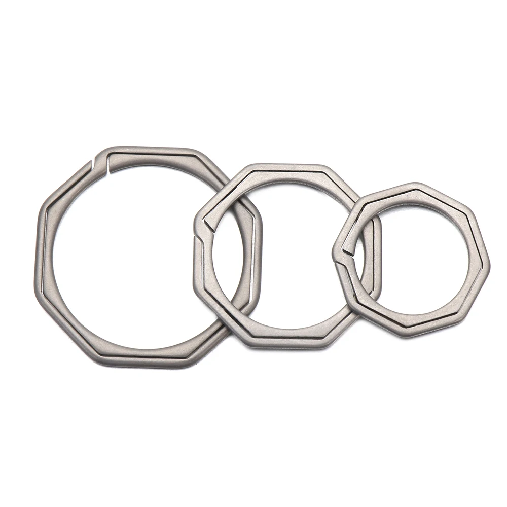 1 шт. брелок для ключей из титанового сплава Суперлегкий подвесной с пряжкой