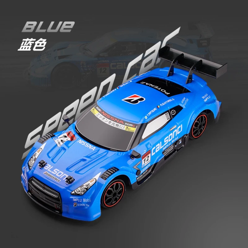 RC Car 4WD 2.4G Buggy Drift Racing Championship Vehicle High-speed Remote Control PVC Shell LED light Toys | Игрушки и хобби