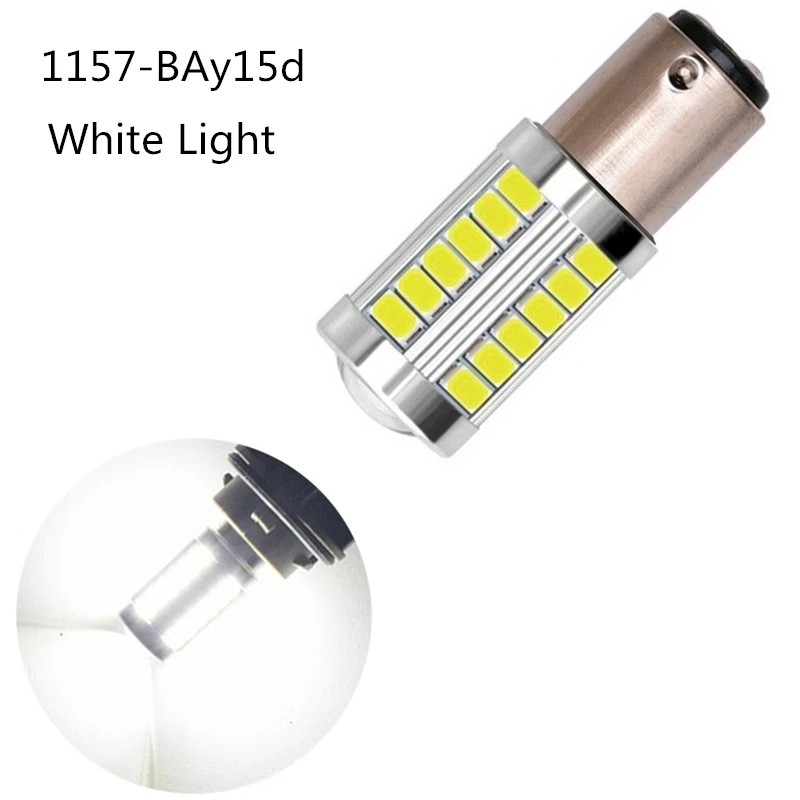 Groleds 12V Светодиодная лампа Bombillas светодиодный светильник 12V Светодиодная лампа SMD 5730 лампочка светильник 1156 1157 Тормозной светильник s задний указатель поворота светильник - Испускаемый цвет: 1157 White Light