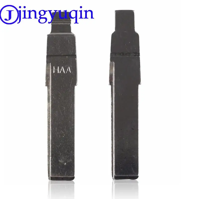 Jingyuqin 1p дистанционный HAA HU66 складной Flid пустой ключ лезвие uucut для Vw Passat Bora Skoda Seattle для Audi A6 Автомобильный ключ