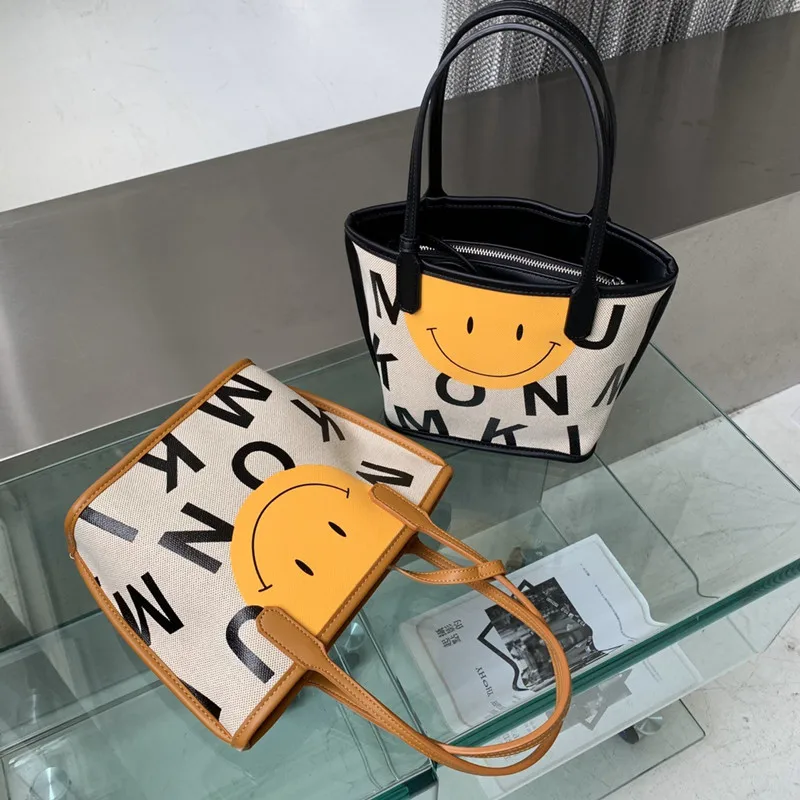 

2021 New Fashion High Quality Luxury Designer Ladies Canvas Tote Composite Handbag All-match Crossbody Shoulder Bag Sac Luxe Fem