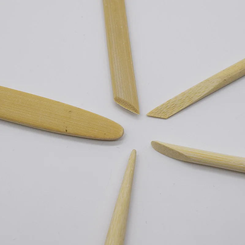 Инструменты для изготовления керамики 5 шт./компл. бамбуковый полимерный