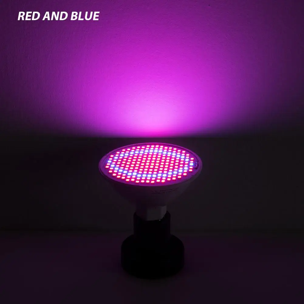 Фитолампа полного спектра E27 для выращивания растений светодиодсветильник лампа