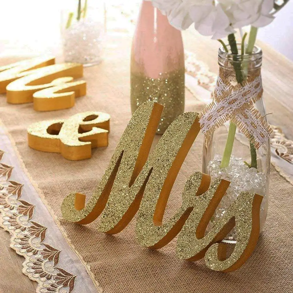 Свадебный знак имени Mr And Mrs знак на заказ знак имени Mr& Mrs свободный знак имени табличка настольная для молодоженов личный декоративный баннер