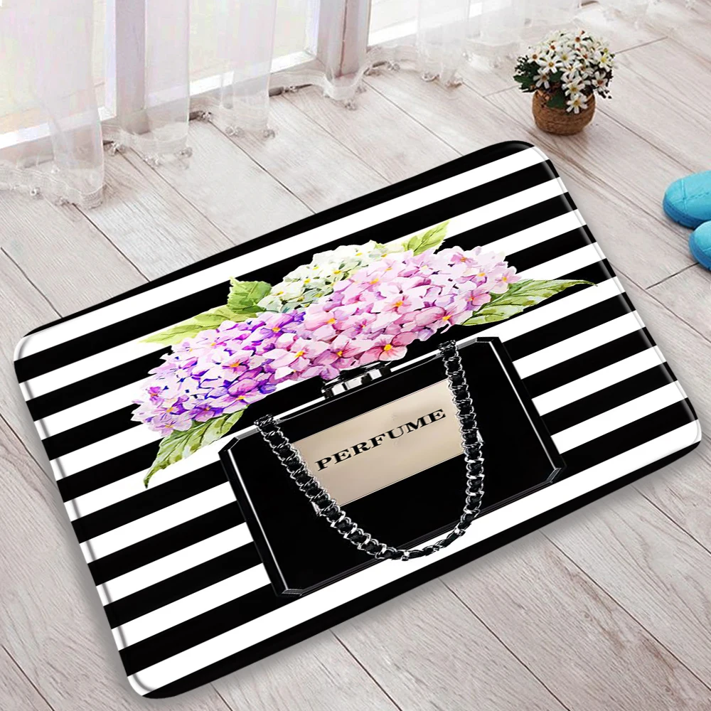 Косметический Противоскользящий коврик для ванной комнаты с губной помадой