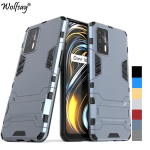 for cover oppo realme gt neo case hybrid stand silicon armor back case for oppo realme gt neo cover for oppo realme gt neo 6 43 free global shipping
