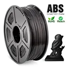 ABS-нить 1,75 мм для 3D-принтера, 1 кг100% фунта, без пузырьков, отличное качество, черная ABS-нить для детских наполнителей