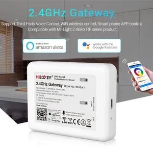 Умный беспроводной Wi-Fi контроллер для светодиодных лент Mi, голосовой контроллер для шлюза WL-Box1 светодиодный 2,4 ГГц, rgb