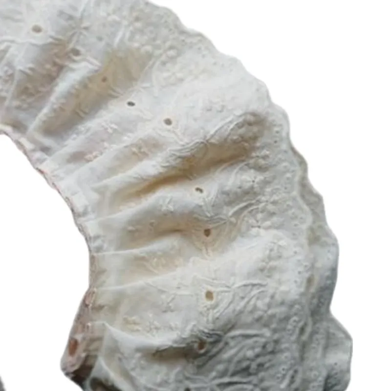 13 см широкая Роскошная вышивка желтым цветком кружевная ткань отделка тесемка