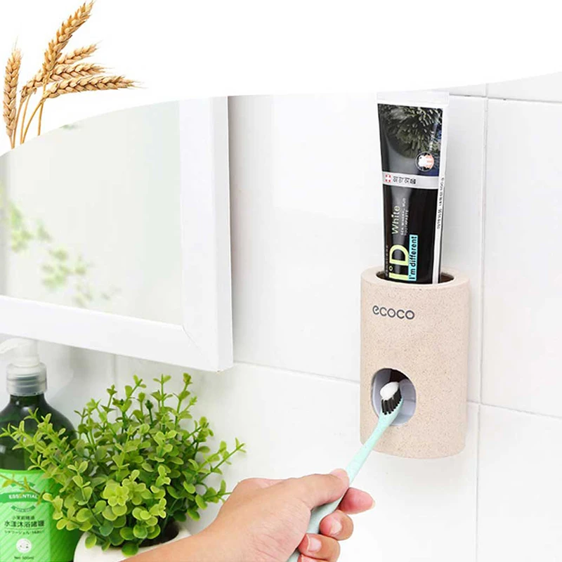 Автоматический Дозатор зубной пасты пищалки зубчатый пыленепроницаемый Штатив