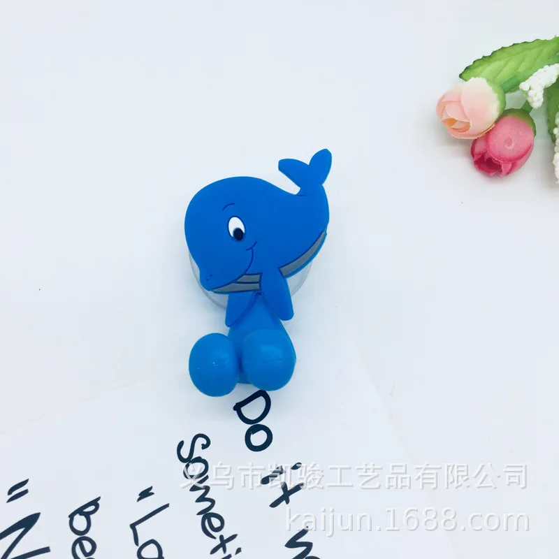 Держатель для зубных щеток на присоске с животными из мультфильмов крепкий