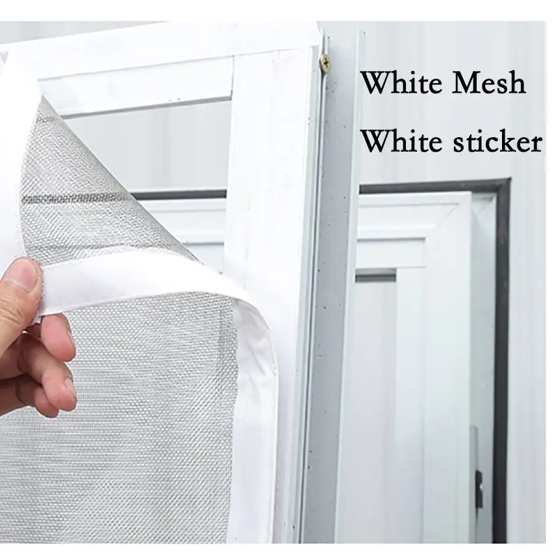 Антидаленная надувная окна с противомоскитной сеткой Экран Лето анти-москитные