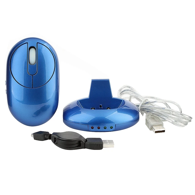 2.4G Wireless Rechargeable Mouse Optical 6D Gaming with 4 Ports USB Hub Charging Dock 1200DPI | Компьютеры и офис