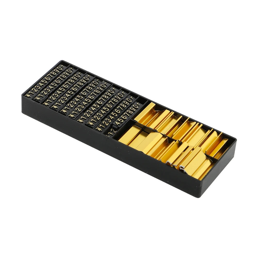 Золотые ювелирные изделия многоразовый мини металлический ценник полка для