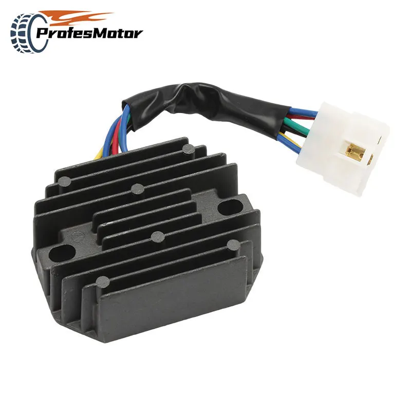 

New Voltage Regulator Rectifier Motorcycle Ignition for Kubota & Grasshopper RS5101 RS5155 6 Wire Metal DC 12V Accessories