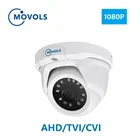 Камера видеонаблюдения MOVOLS, 2 МП, аналоговая, 1080P, IR-CUT, ночное видение, водонепроницаемая, для улицы и дома