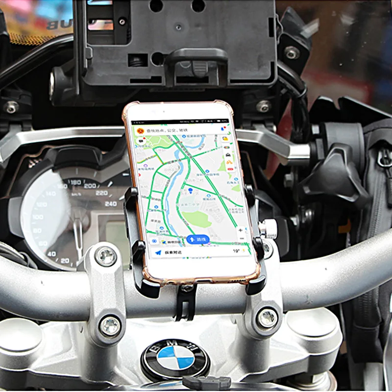 

GUB aluminum alloy bicycle mobile phone holder 55-100MM universal bicycle motorcycle GPS navigation mobile phone holder