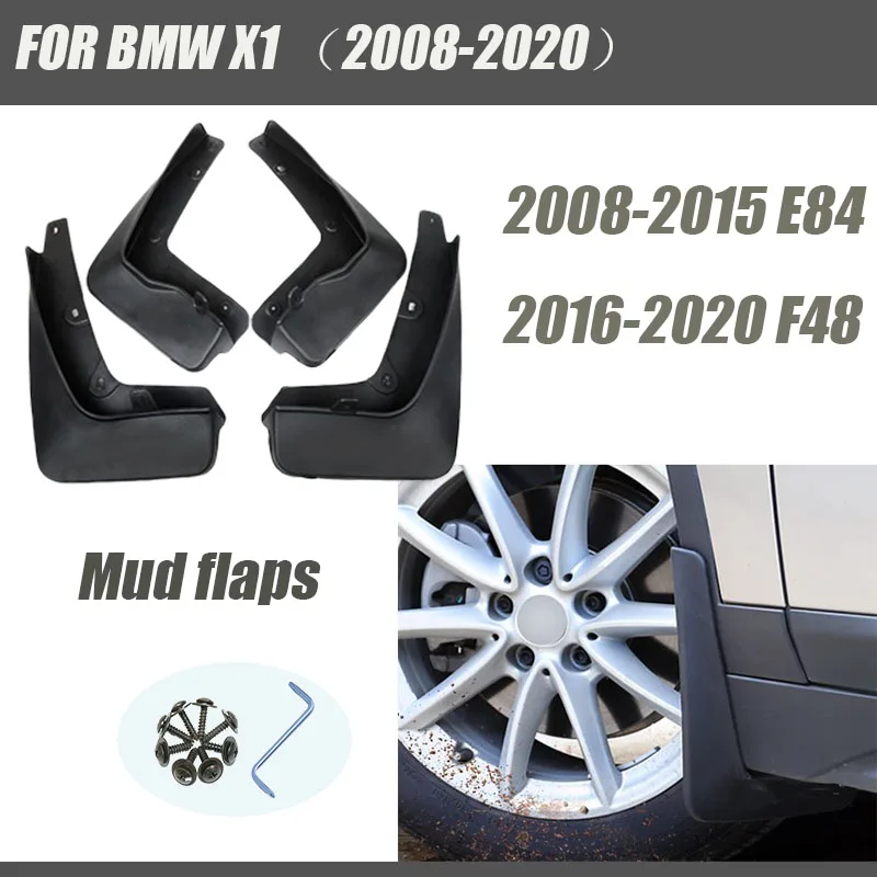 Mudflaps For BMW X1 E84 F48 mudguards x1 F48 fenders x1 E84 mud flaps splash guards car accessories auto styling 2008-2021