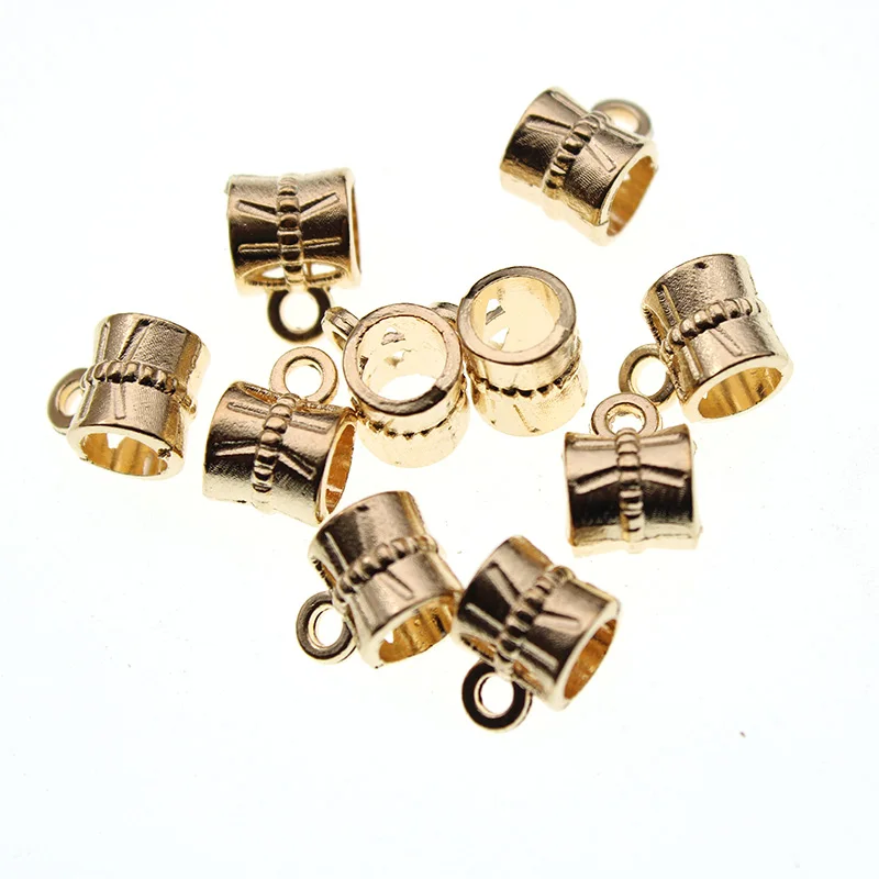 kc gold 30 шт. серебристого и золотистого цвета, очаровательные бусины, подвеска, зажим, застежка, разъемы для браслета, ожерелья, DIY, аксессуары для изготовления ювелирных изделий - Цвет: kc gold