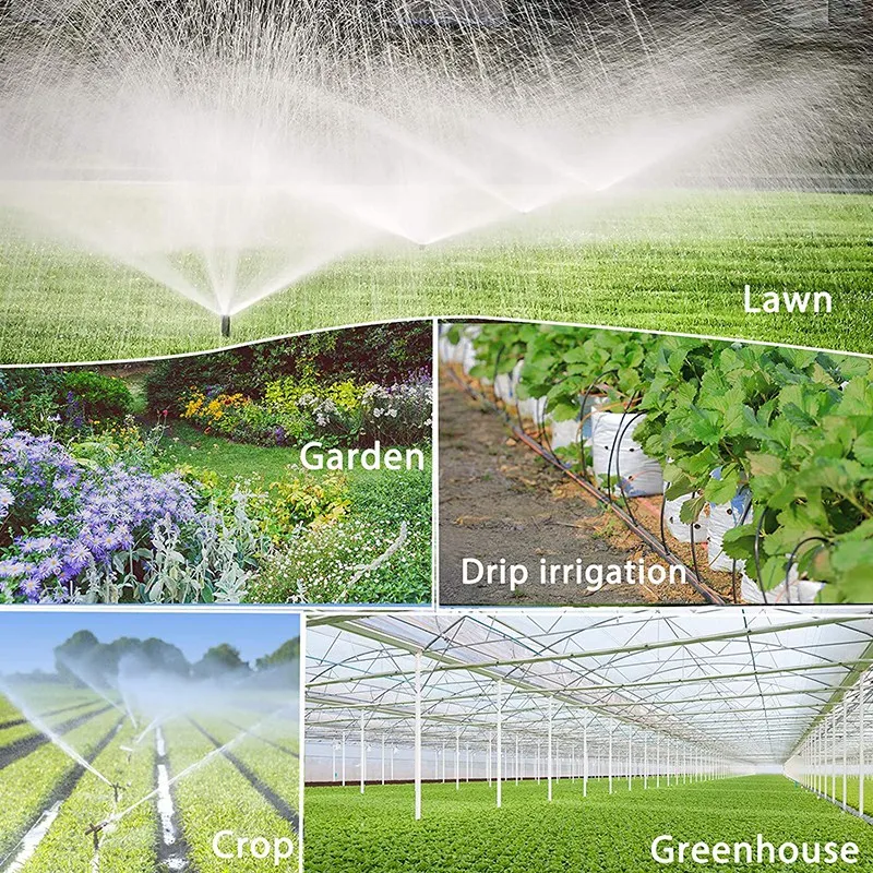 

Sprinkler Timer Water Timer with 3 Separate Watering Programs Hose Timer with Rain Sensor Auto & Manual Watering Mode