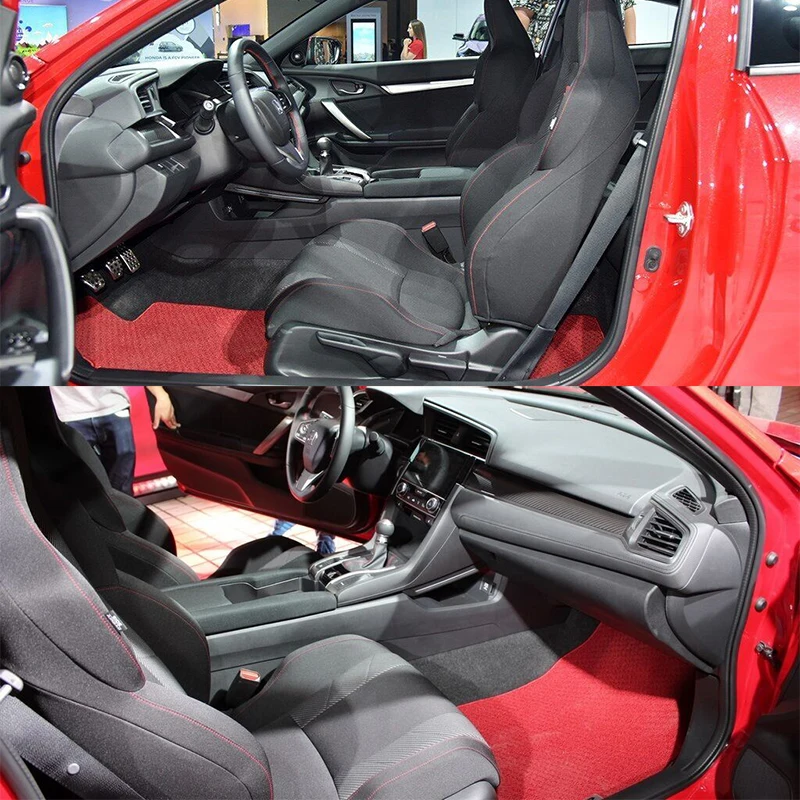 Натуральная JDM Honda 2016 2020 Civic 2DR 4DR 5DR Тип r FC1 FK4 FK7 FK8 светодиодный центральной консоли