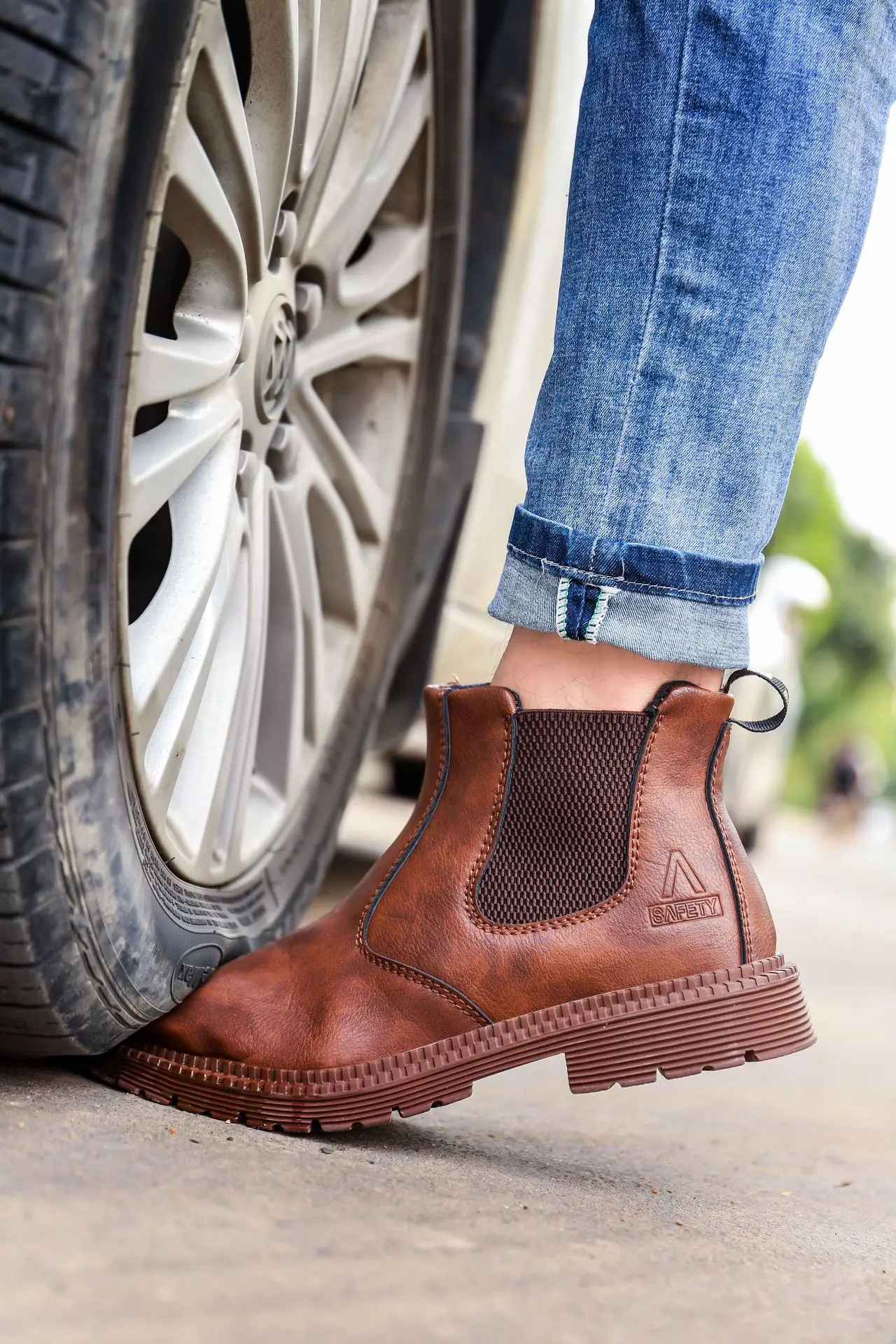 GRITION унисекс Рабочая обувь стальной носок Водонепроницаемая защитная против