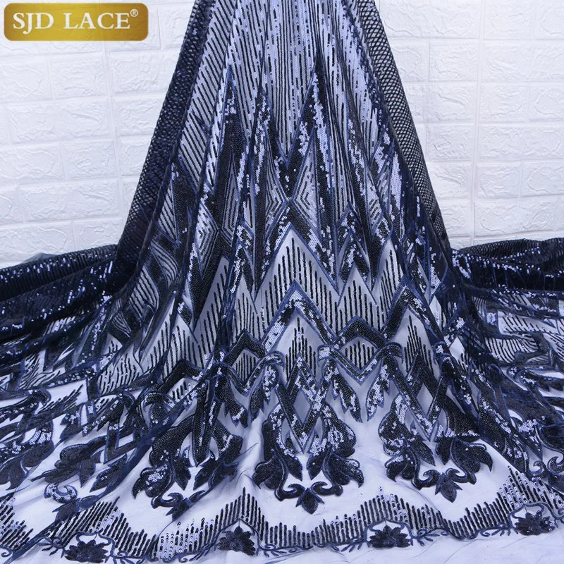 Модная африканская кружевная ткань с блестками 2019 новая французская фототкань