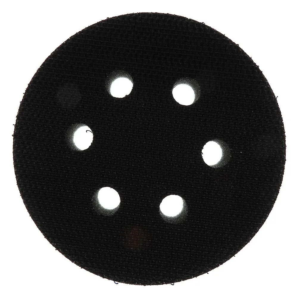 

2pcs 3 Inch 6 Holes Soft Sponge Interface Pad Interface Pad For Hook And Loop Backing Pad Abrasives Sanding Discs