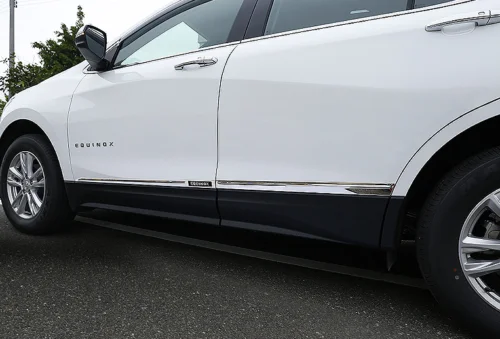 

4PCS Stainless Steel Side Body Trim Cover For Chevrolet Equinox 2018-2019