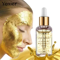 face serum 24k gold essence shrink pores hyaluronic acid makeup primer anti aging plant skin care whitening anti wrinkle cream